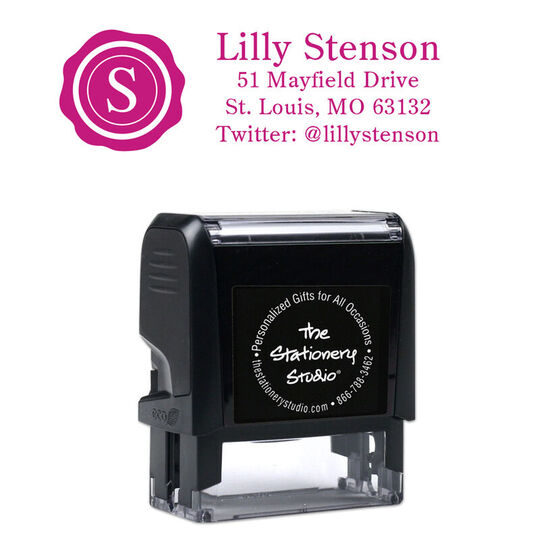 Stenson Rectangular Self-Inking Stamp
